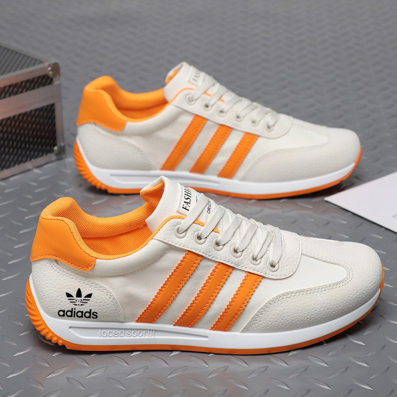 Brand Clearance Adidas Men's Shoes, Casual Sports Shoes, Men's Mesh Breathable Running Shoes, Non-Slip Soft Sole Travel Shoes