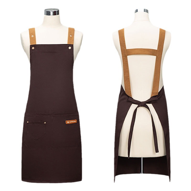 Delantal publicitario logotipo personalizado delantal para niños delantal de cocina personalizado delantal impermeable engrosado PVC a prueba de aceite al por mayor
