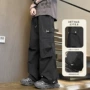 男款美式hk9629-p38褶皱伞兵裤