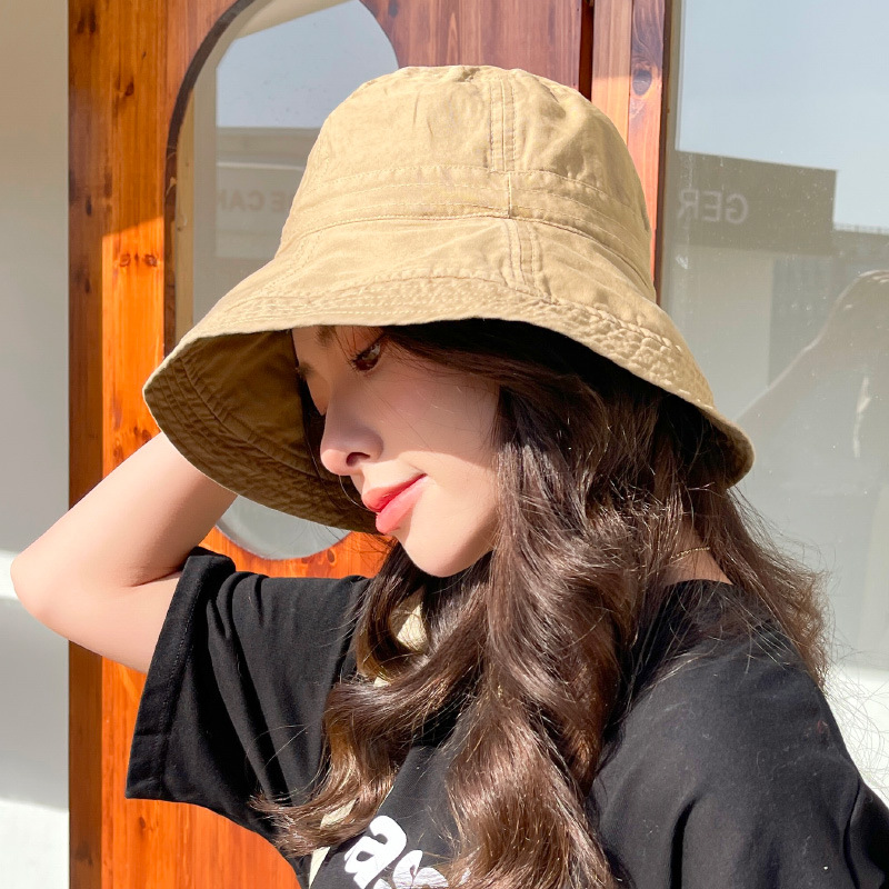 Sombrero de pescador viejo primavera / otoño / verano sombrero de protección solar para hombres plegable anti-UV viaje versátil