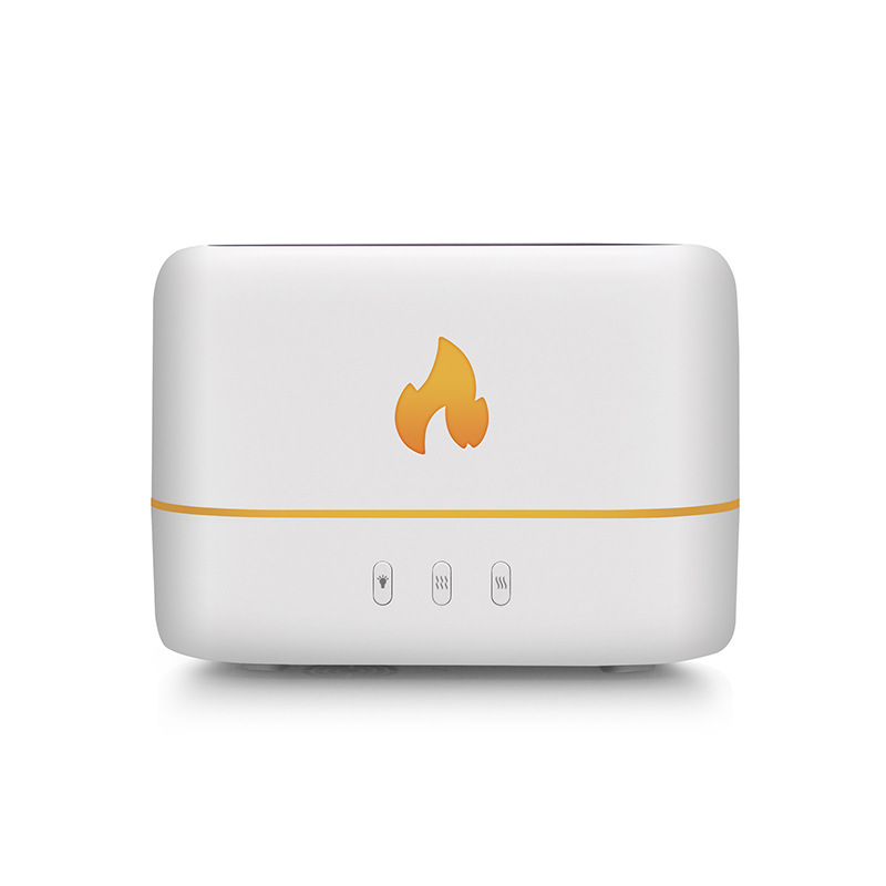 Máquina de aromaterapia de llama colorida transfronteriza, aceite esencial de aromaterapia, humidificador de expansión de fragancia, escritorio para el hogar, lámpara de ambiente de escritorio, máquina de aromaterapia