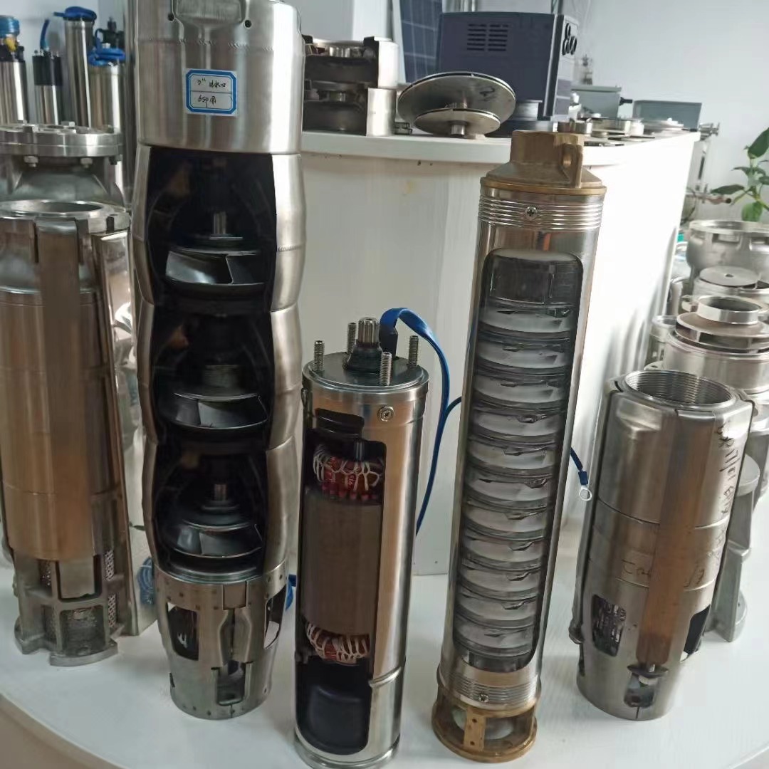 Fabricante de bombas de pozo profundo de acero inoxidable QJ suministro directo modificación de suministro de agua de pozo profundo bomba sumergible de pozo profundo solar bomba de agua de alto elevación