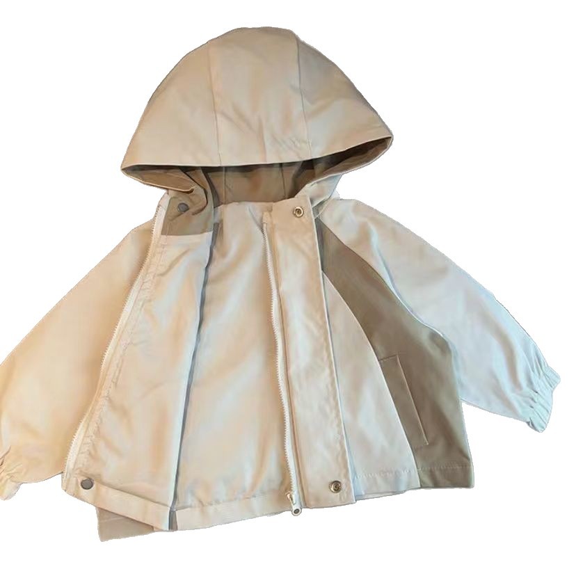 Nuevo primavera y otoño para niños Han Yangqi abrigo de primavera para niños niñas chaqueta de bebé chaqueta para niños chaqueta de aire de color
