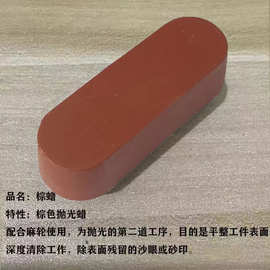 金属抛光蜡绿蜡白蜡红蜡紫黄蜡迷你小蜡抛光膏不锈钢镜面抛光效果