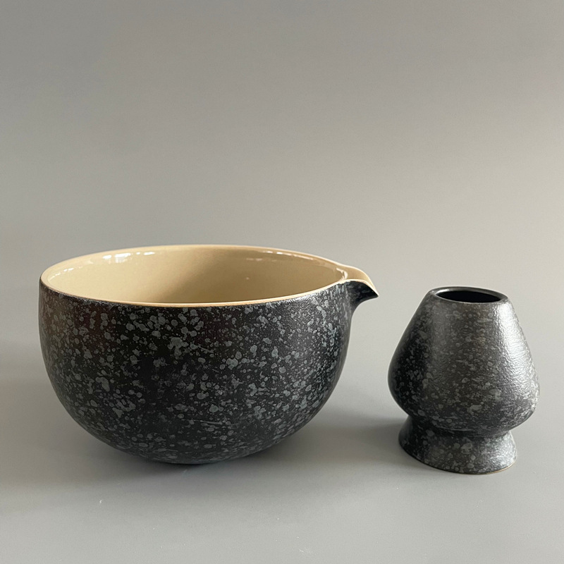 Matcha Bowl Chinese-Style Matcha Tea Set Matcha Bowl Tea Whisk Song Dynasty Tea Ceremony Zen Matcha Tools