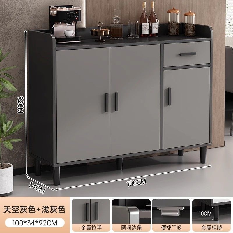 Fábrica de venta directa armario de té armario de comedor armario moderno simple sala de estar contra la pared integrada caja de almacenamiento