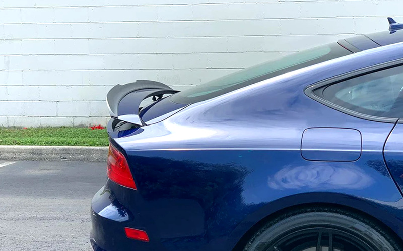 Suitable for 2012-2018 Audi A7 Rs7 Modified Rear Wing Audi A7 Blade Spoiler Without Punching and Tail Pressing