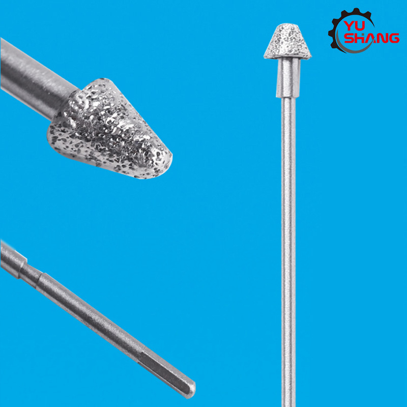 动力系统切削磨头  高转速骨科锥形磨头