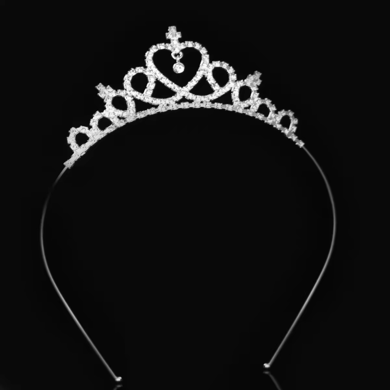Fábrica directa transfronteriza corona de cabeza de cumpleaños torta de decoración ramo de flores decoración de novia corona de cabeza reina vestido de cumpleaños