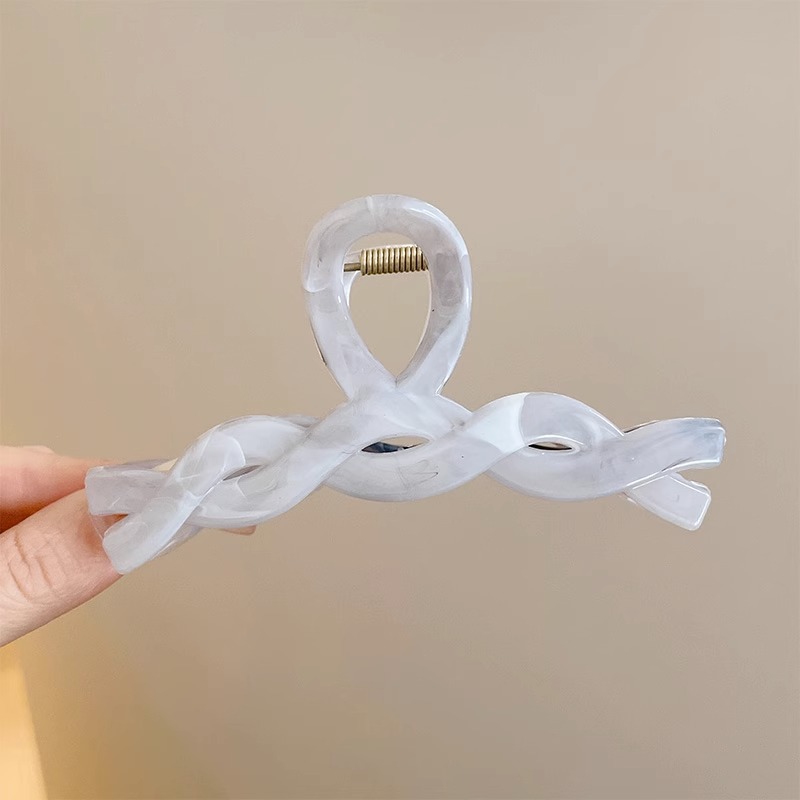 Francés elegante headwear Otoño e Invierno felpa updo clip de pelo gran tiburón clip horquilla de alto grado al por mayor