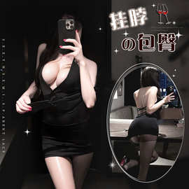 性感情趣内衣 角色扮演服游戏制服夜店制服紧身连体酒店工作服834