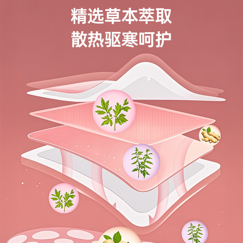 Xinyu 漫画ハーブウォーマーベビー加熱パッチ、体を温め、冷えを払い除く加熱パッチ、100枚入り、卸売在庫あり|undefined