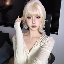 假发长卷发;长直发假发;假发马尾