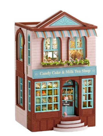 D-013 tienda de postres estrellado (versión china)