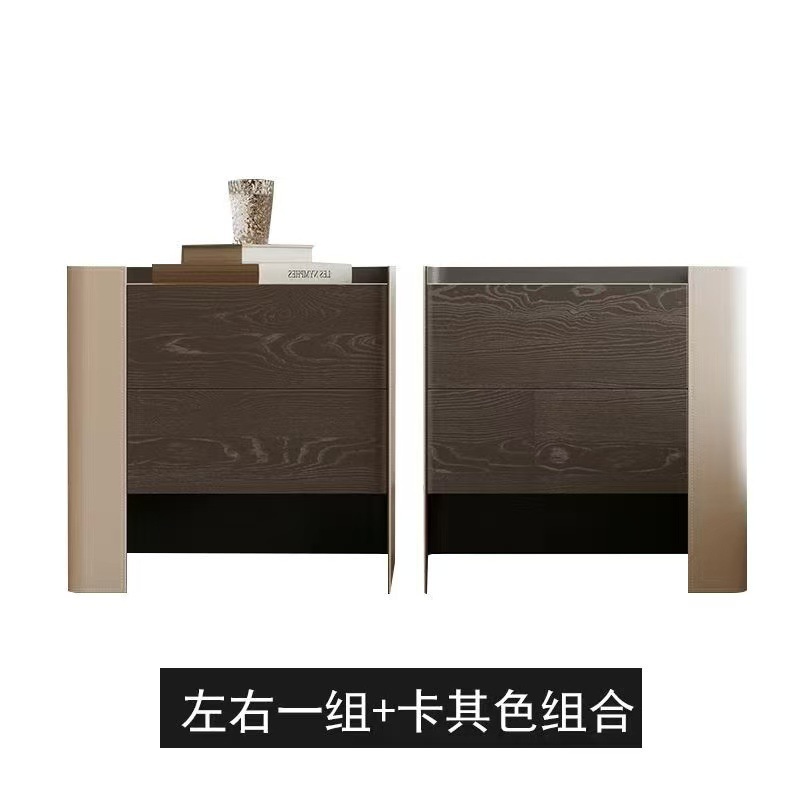 왼쪽과 오른쪽 세트丨카키색