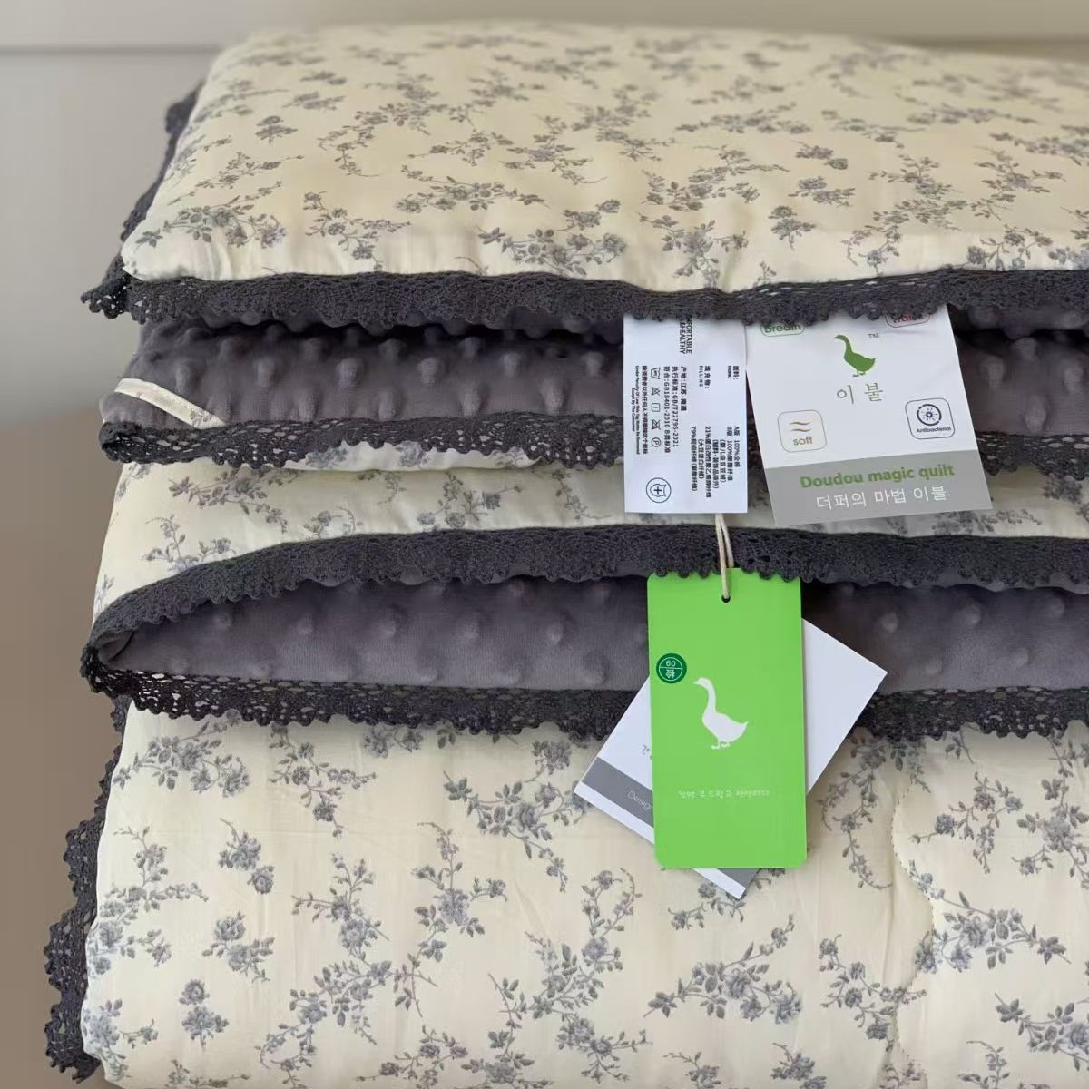 韓国のガチョウの豆は全綿の豆で秋冬に保温されて厚い豆の布団を厚くします。