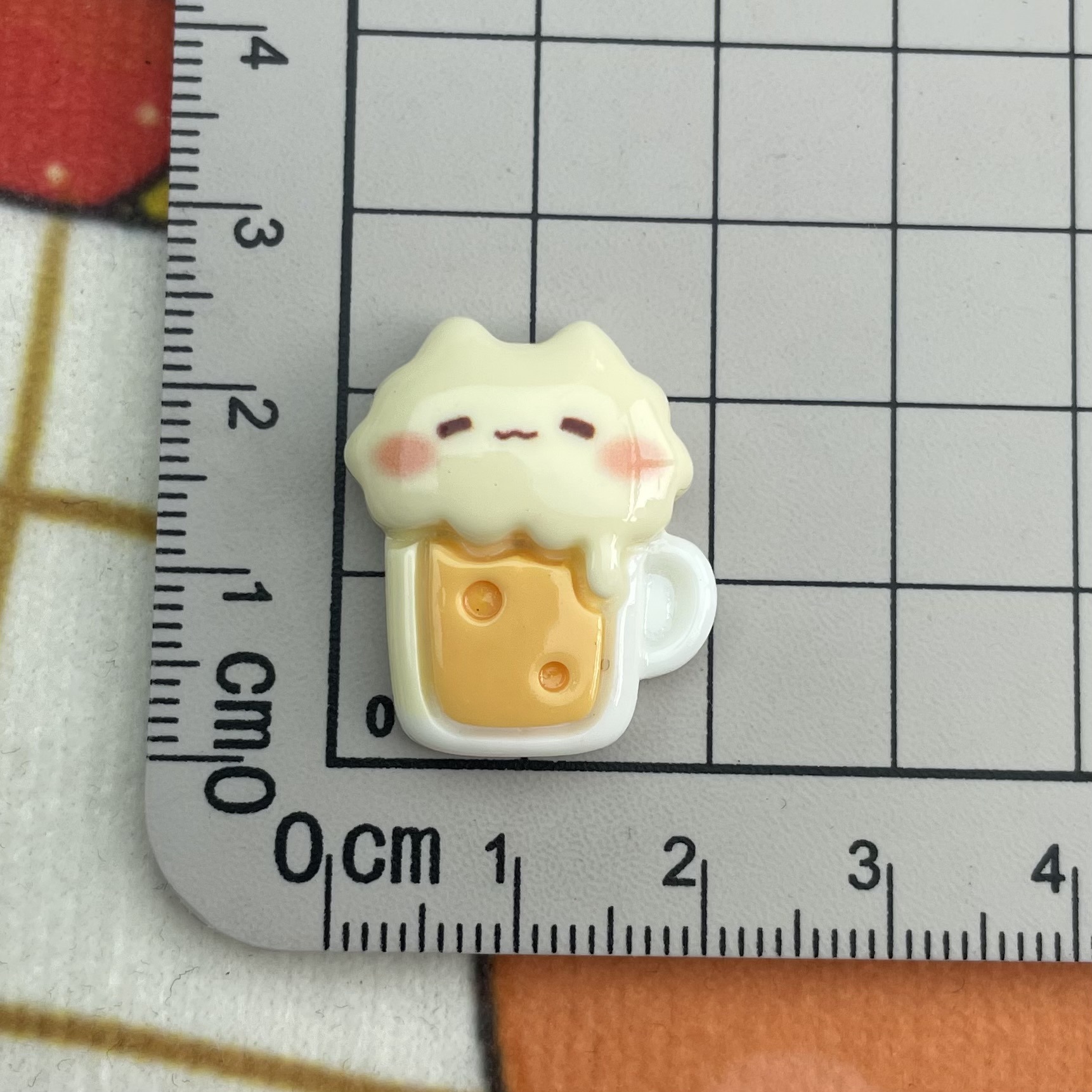 Azul sirena oso fishtail Dolphin resina accesorios DIY horquilla taza de agua almacenamiento material nuevo