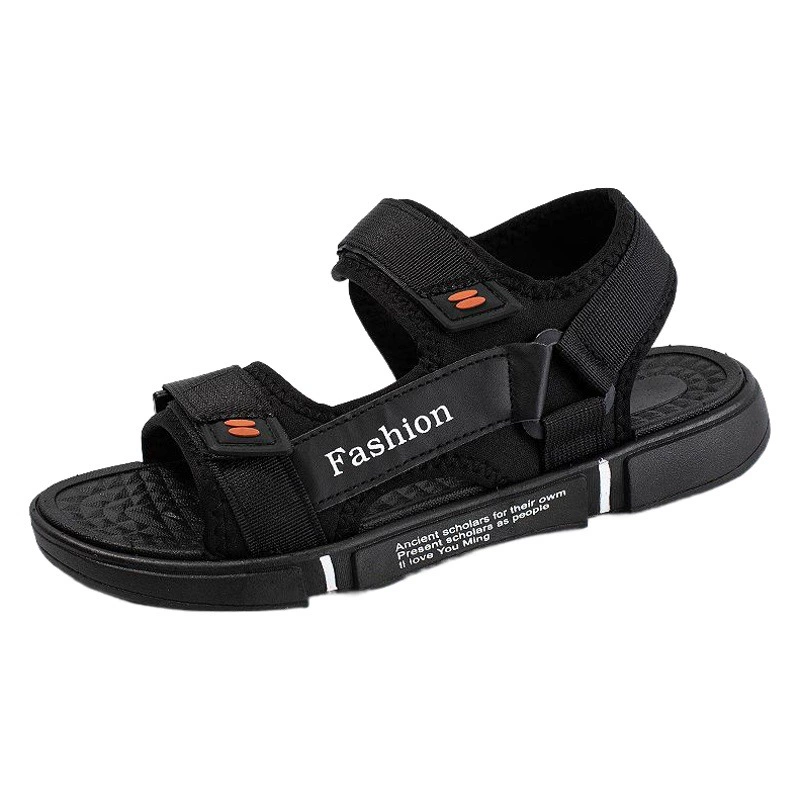 2021 летние новые модные мужские сандалии, Мужская трансграничная Повседневная модная спортивная обувь для вождения и пляжная обувь двойного назначения