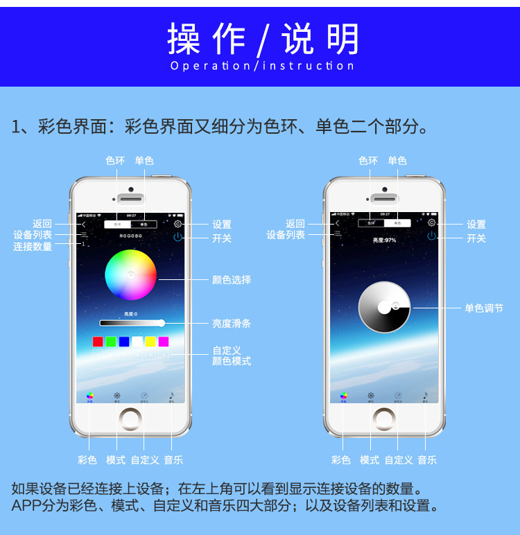 LED迷你蓝牙控制器-LED蓝牙控制器-手机APP控制器-R