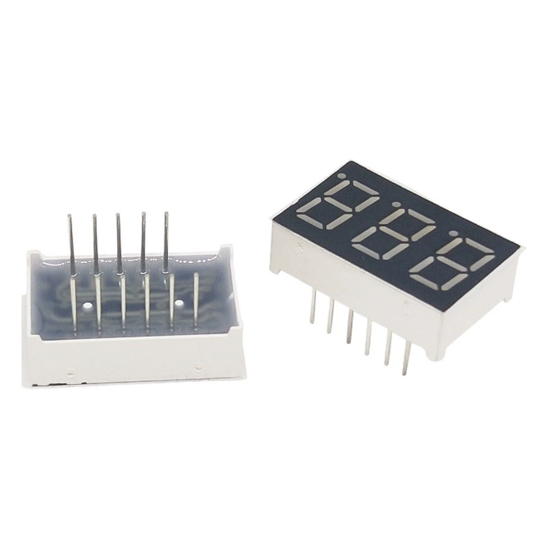 Производитель поставляет светодиодные цифровые трубки 0.36inch с 1/2/3/4-значным LED-дисплеем, красным светом, высокой яркостью и общим катодом.