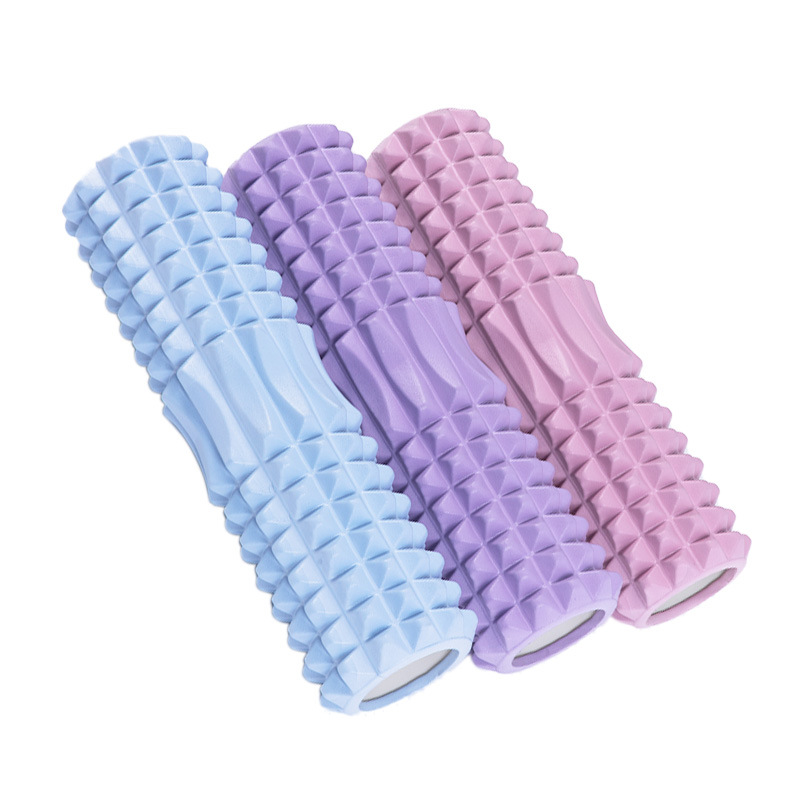 Eje de espuma hueco largo de 45cm, dureza, versión mejorada, maza, fitness, masaje, rodillo, relajación muscular, yoga