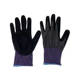 工厂直销  防切割18针耐磨防割手套  掌心浸PU/丁晴浸胶  HPPE