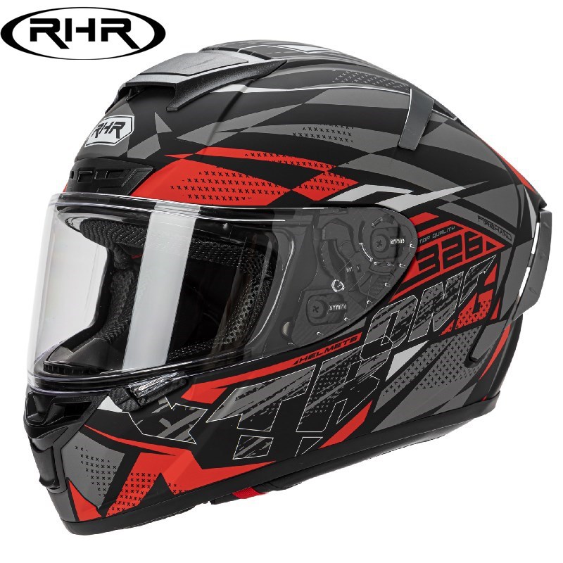 RHR motorcycle helmet FF326 locomotive helmet DOT ECE aerodynamic design kart helmet