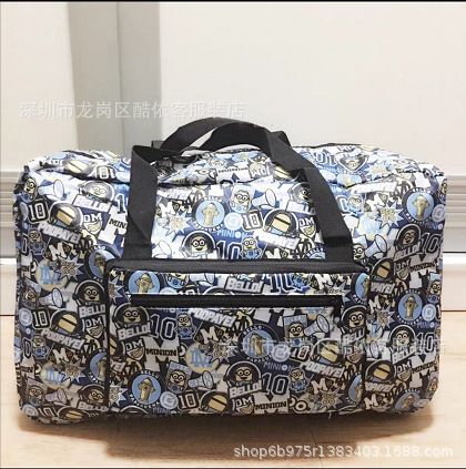 파란색 작은 노란색 남자