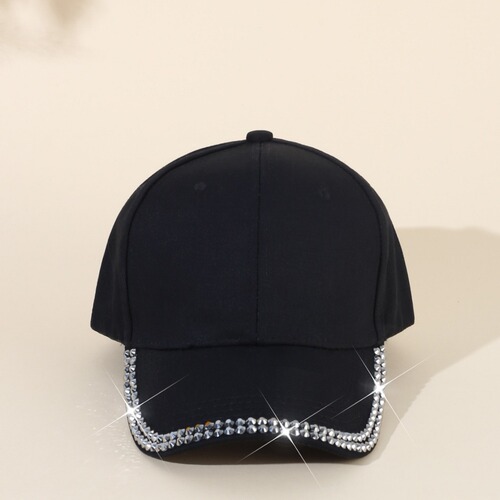 Cap Children Duckbill Hat Summer Fashion Versatile Sun Hat Korean Version Water Drill Star Spring Casual Trendy Baseball Hat