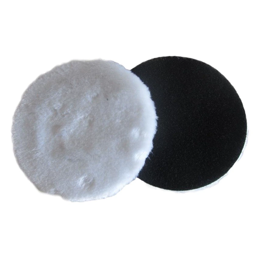 Производители оптом самоклеящаяся поверхность шерстяной круг металлический полировальный диск имитация шерстяного шарика задняя губка колесо полировка восковая пыль
