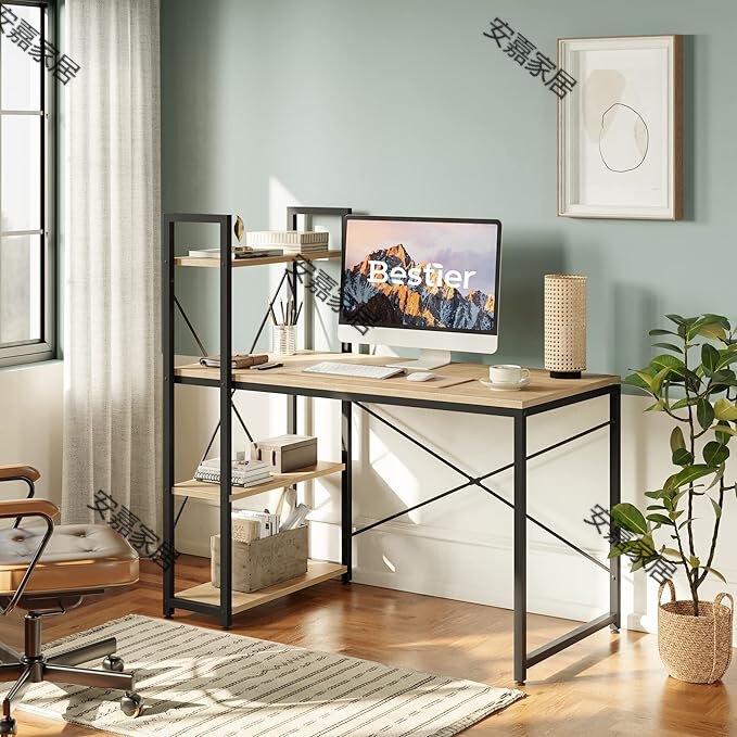 Office Desk Study Computer Desk Home Simple Office Study Rack Integrated Desk with Bookshelf Office Desk Office Desk Study Computer Desk Home Simple Office Study Rack Integrated Desk with Bookshelf Office Desk