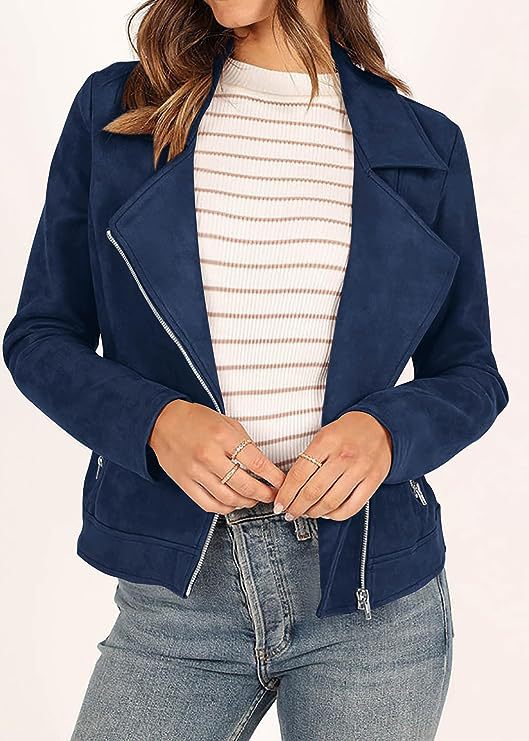 Women's Casual Solid Color Pocket Zipper Coat display picture 21