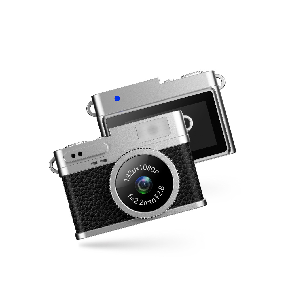 HD mini cámara digital de moda colgante de grabación de video cámara de pulgar cámara pequeña certificación KC