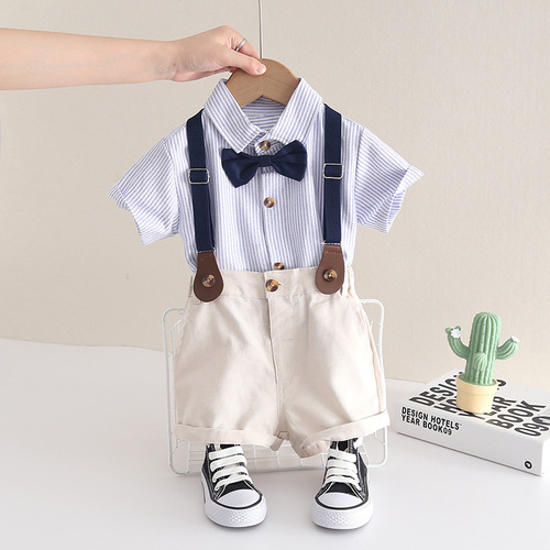 Primary and secondary school uniforms, summer kindergarten uniforms, children's class uniforms, men's and women's shirts, clothes suits, short-sleeved two-piece sets