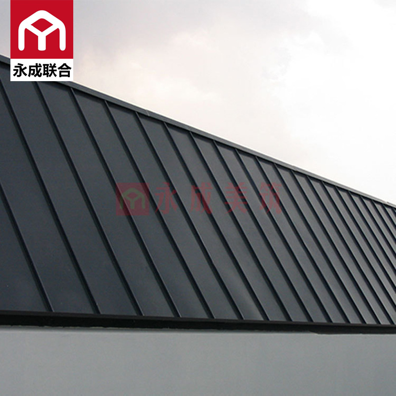 铝镁锰矮立边屋面板 永成联合铝镁锰屋面板厂家 YX25-430铝镁锰