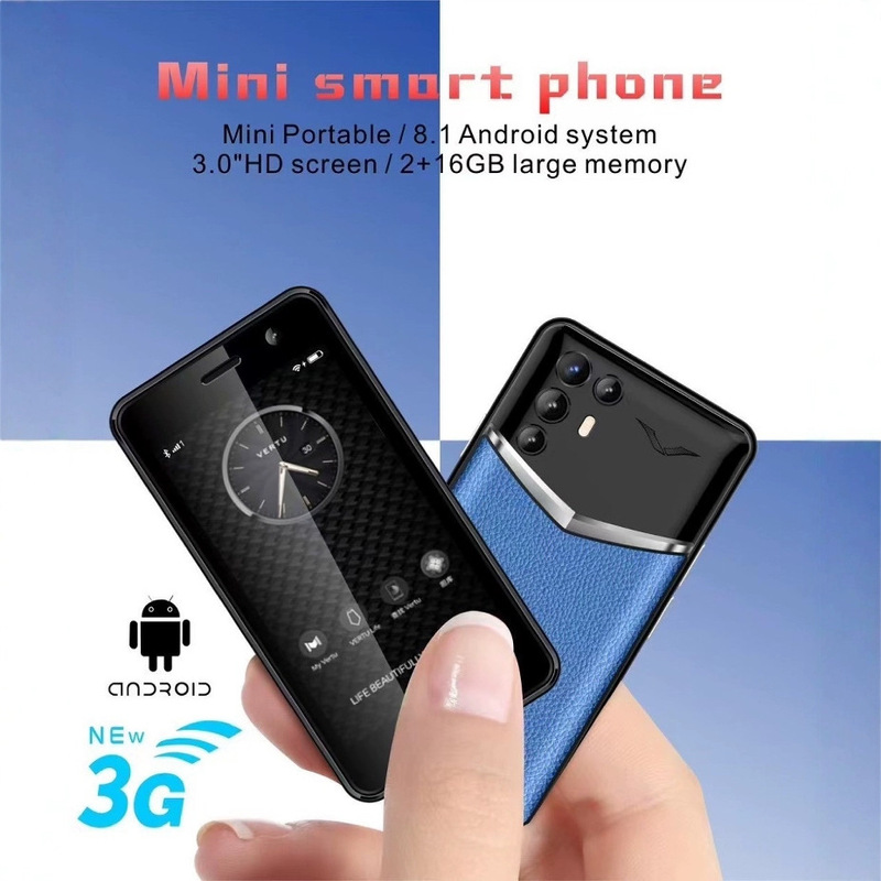 Cross-Border Mobile Phone Xs183G Mini Smart Android Micro Xs15Xs16Xs13 Backup Foreign Language Dual Sim Dual Mode