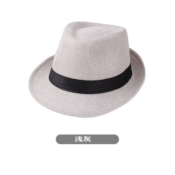 Linen satin light gray