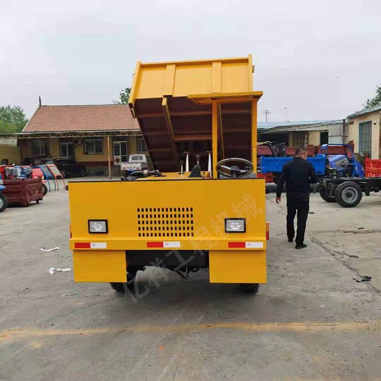 5吨矿石拉渣运输车 8吨矿用四轮四不像车 巷道四驱矿用翻斗自卸车