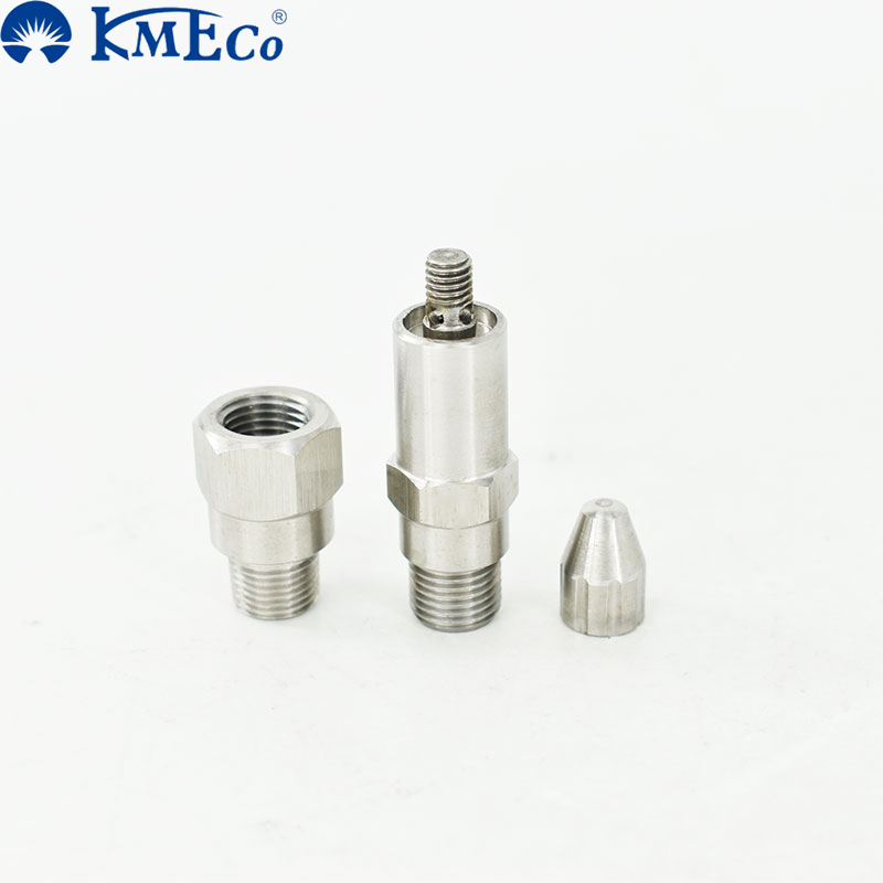 斯铂润KMECO客制化吹气气嘴不锈钢黄铜清洁除尘消音替代Silvent