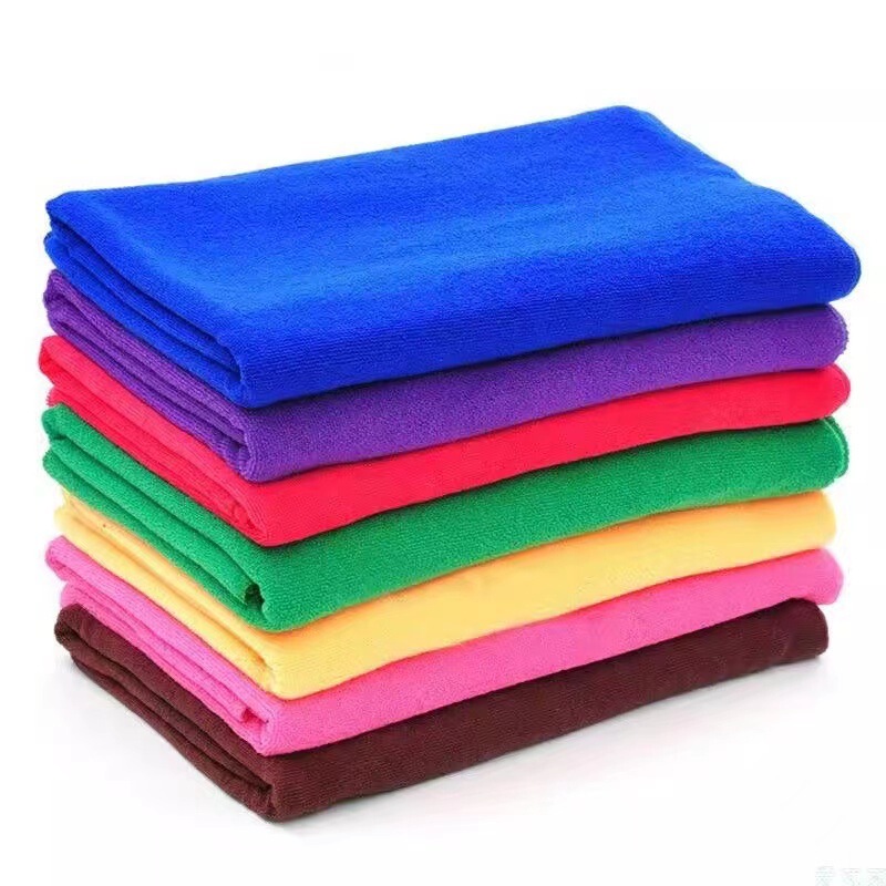Hot compress shampoo absorbent towel for dry hair barber shop special towel absorbent cotton thick cheap