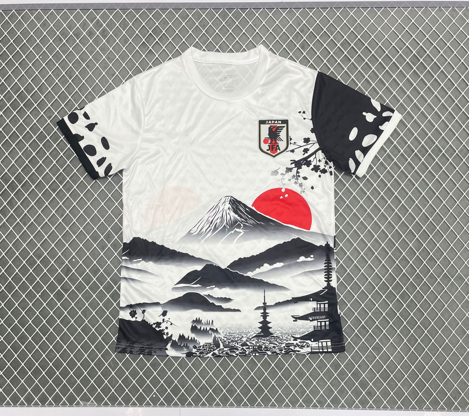 Camiseta de Fútbol de Japón para Fanáticos 24-25, Camiseta Deportiva de Manga Corta del Equipo de Fútbol de Japón