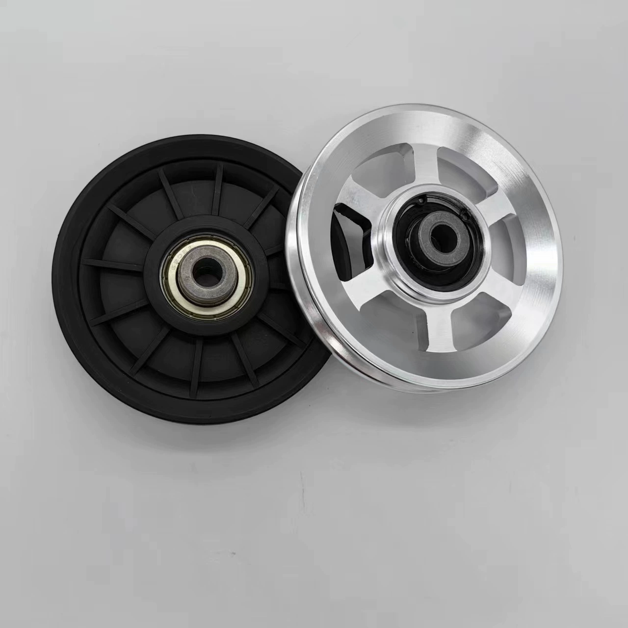 Пластиковый нейлоновый шкив, внешний диаметр 50/70/90/95/100/105/115, аксессуары для фитнес-оборудования, большие и маленькие ролики