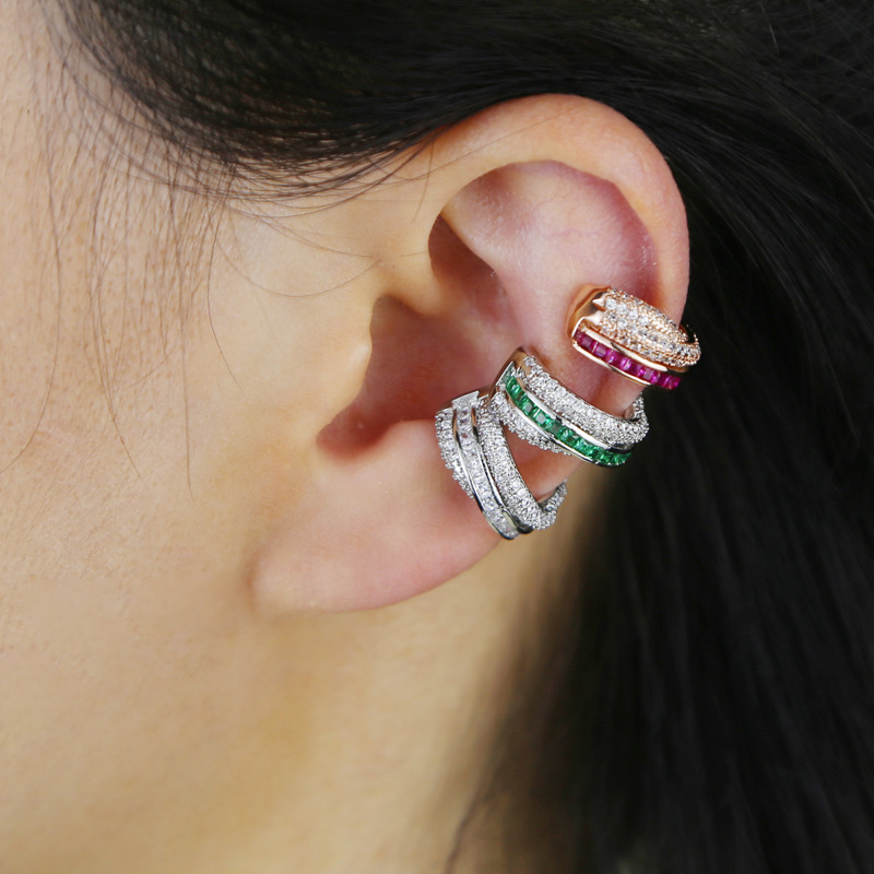 12g Weight Ear Cuffs Classification 1 Piece Quantity Holiday, Daily Occasion Copper Material Geometric Pattern All Seasons Season Women's Gender IG Style, Simple Style Style 1 Piece IG Style Simple Style Geometric Copper Ear Cuffs 2