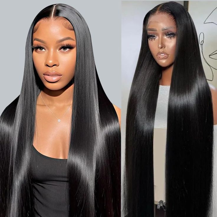 Casual, Masquerade, Weekend Occasion Unisex Gender Wholesale13x4 Straight Lace Frontal Wigs Human Hair Real Hair Wig