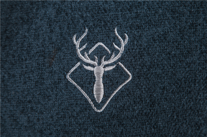 Cardigan con cappuccio e zip uomo foderato in pile stile coreano_voghion.com