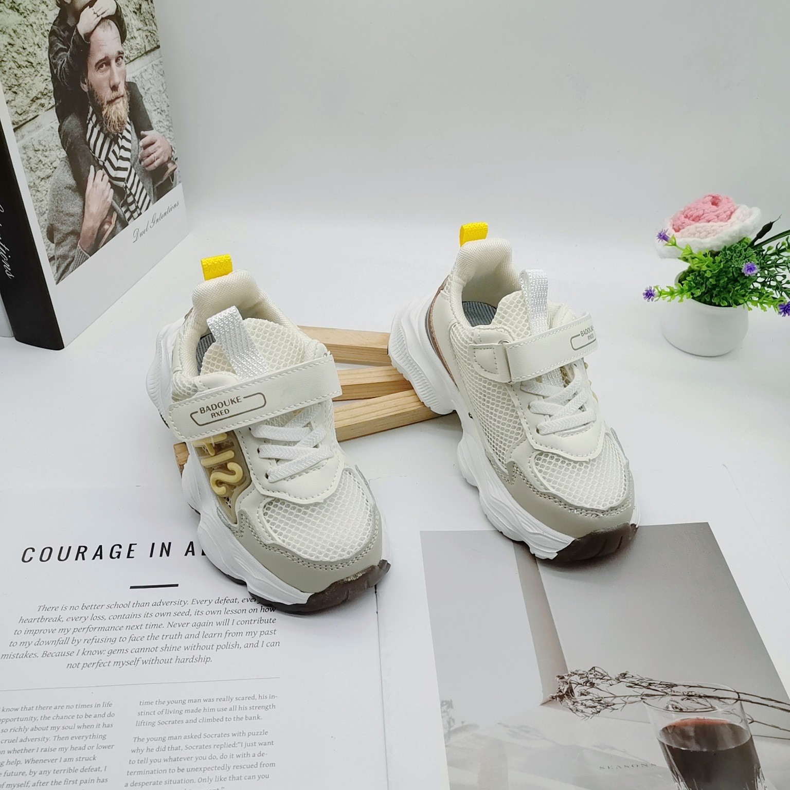 Bacoduo, nuevos zapatos deportivos de doble malla para niños, nuevos zapatos transpirables de otoño para niños, zapatos de suela blanda para bebés, zapatos para niñas
