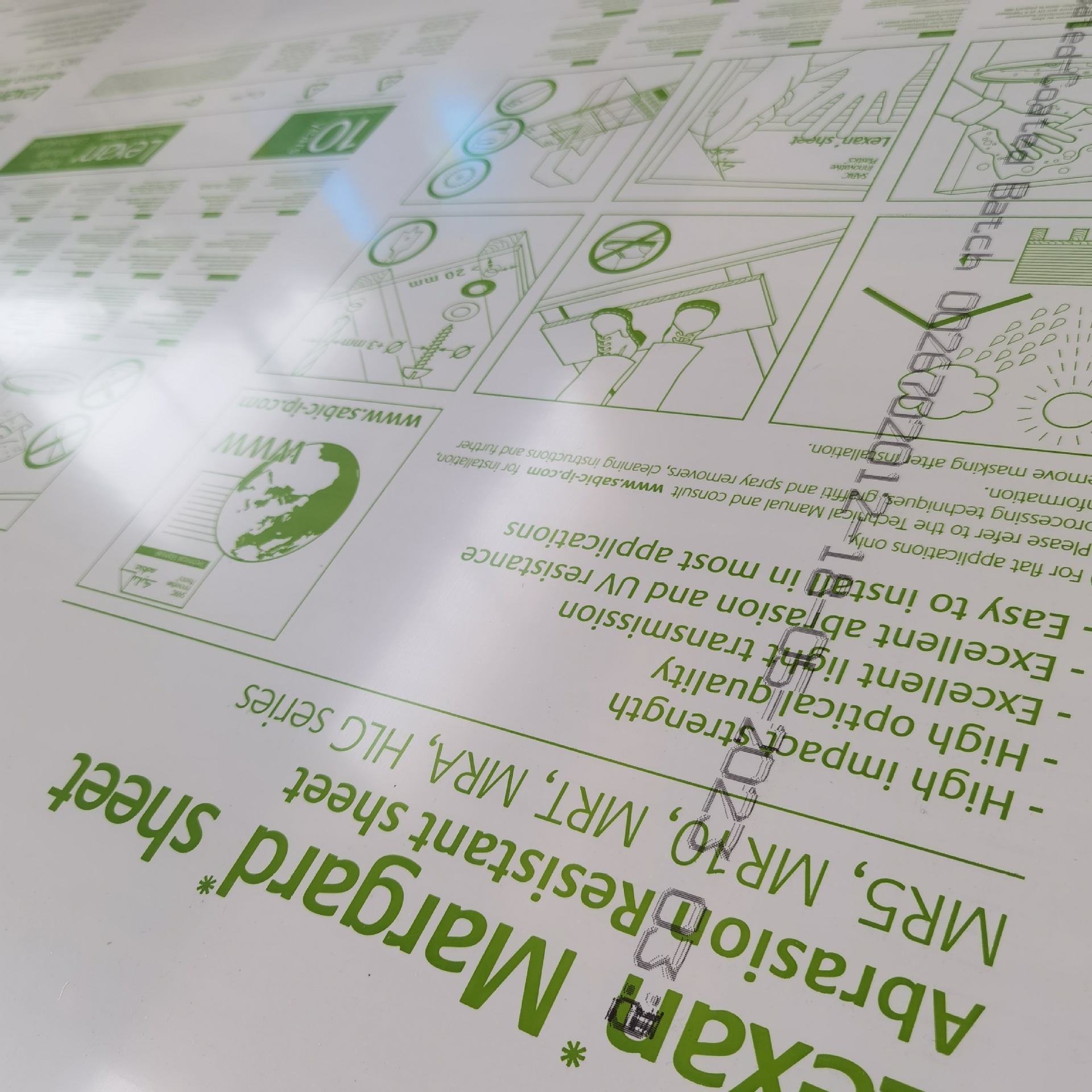 Lexan进口板材与玻璃的层压工艺现货优惠