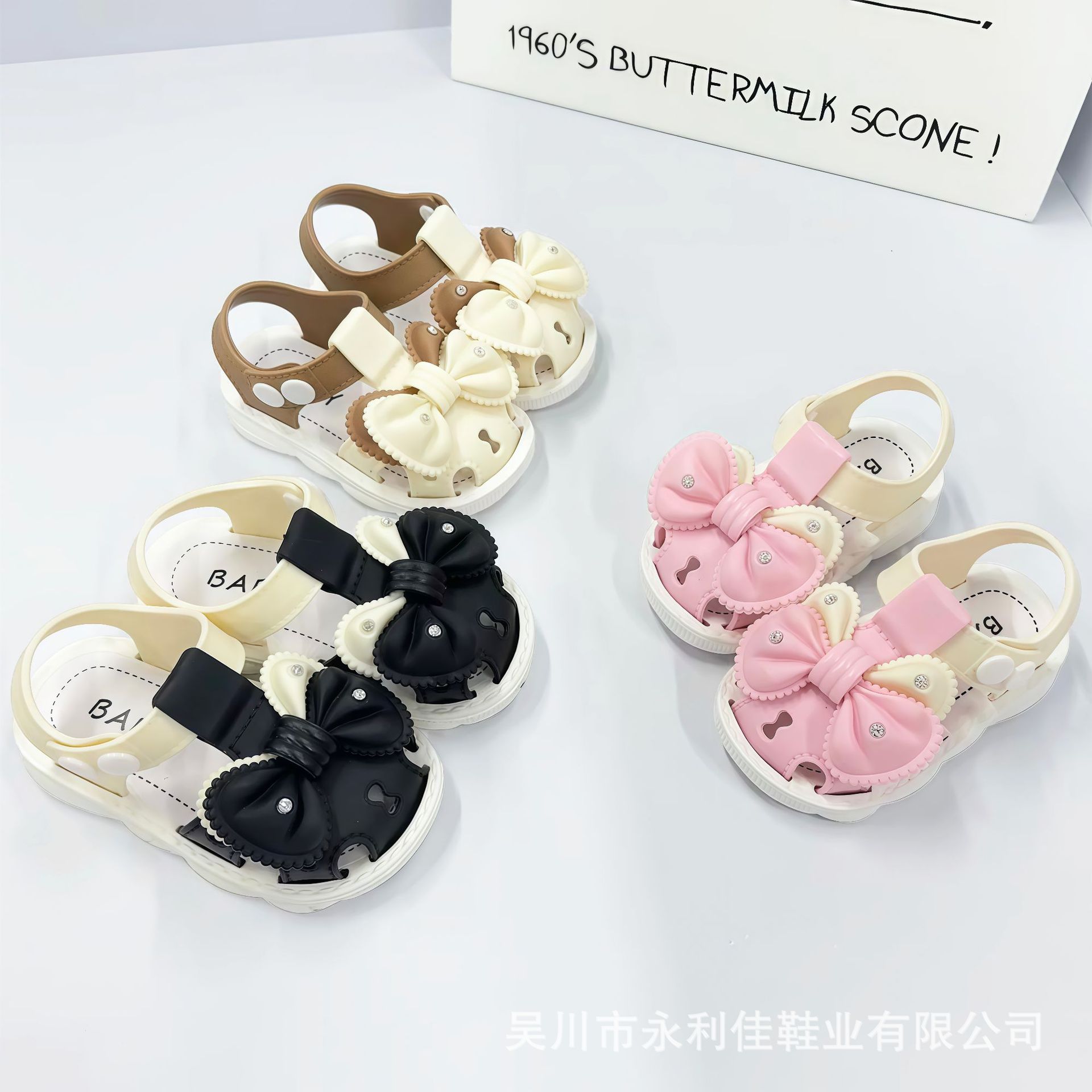 Sandálias de niñas verano princesa viento niños Baotou zapatos de bebés fábrica mayorista comercio electrónico comercio exterior oportunidades comerciales transfronterizas