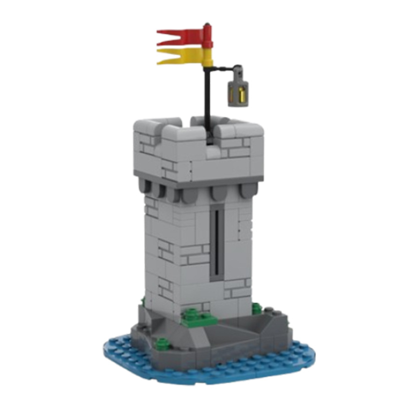 Construction Tower Building Blocks Small Particle Assembly Toy_voghion.com