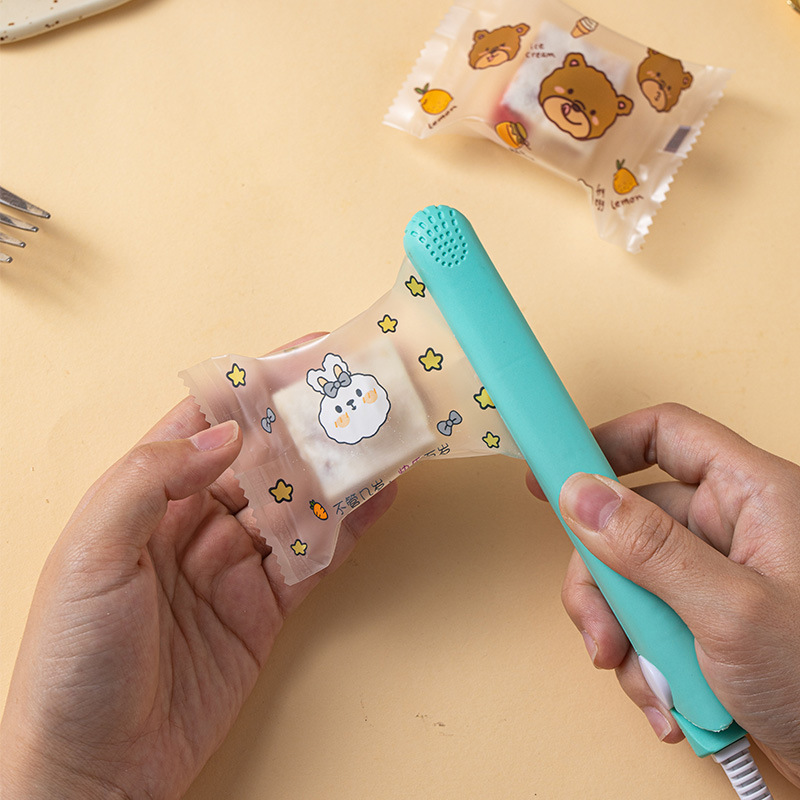 Bolsa de embalaje crujiente de copo de nieve transparente galletas para hornear caramelo turrón galleta leche azufaifa bolsa de sellado de máquina papel de embalaje pequeño independiente